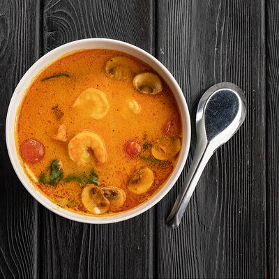 Суп Том ям Большой в Pho street по цене 760 ₽