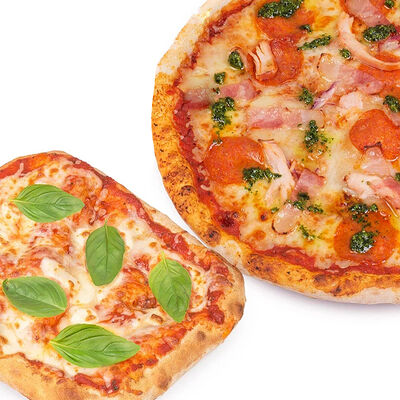 Мясо и Маргарита в PIZZATO по цене 1056 ₽