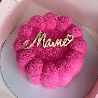  Муссовый бенто-торт Маме розовыйв Lipatik sweets по цене 2590 ₽