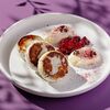 Маковые сырники с ванильным кремом и вишней в We want more по цене 580
