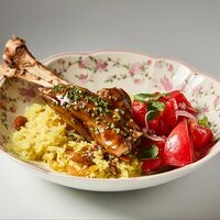 Манди с ягненком, жасминовый рис, орехи в Мясная карта