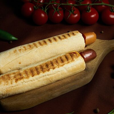 Френч-дог с нежной куриной сосискойв Это вкусно по цене 289 ₽