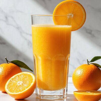 Апельсиновый свежевыжатый сок в MSport Буфет по цене 420 ₽