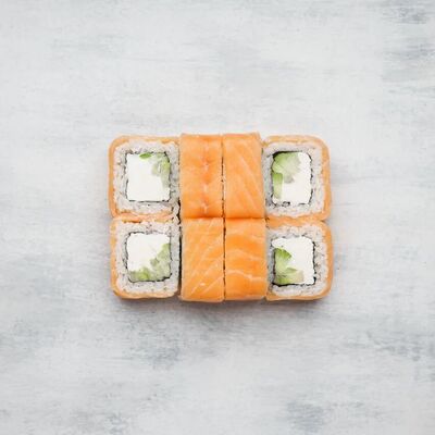 Ролл Филадельфия с авокадо в Yummy yummy по цене 375 ₽