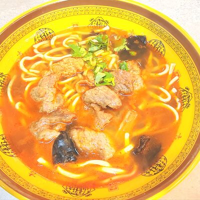 Суп Рамэн с говядиной в Китайский фонарик по цене 600 ₽