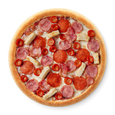 Пицца Мясная Сальса 20 см Оригинальное в Domino Pizza по цене 789 ₽