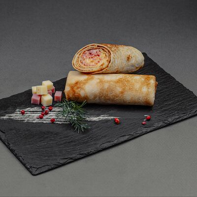 Блины с ветчиной и сыром в Вкусная усадьба по цене 250 ₽