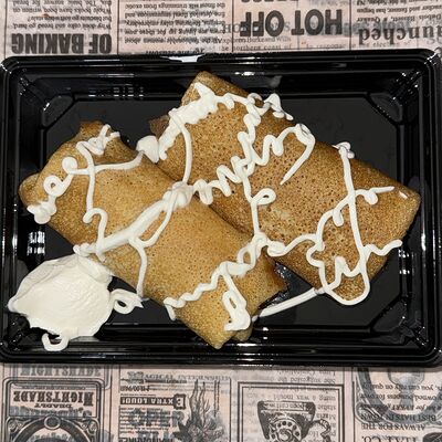 Блинчики с сыром и ветчиной в Мясной Дом по цене 485 ₽