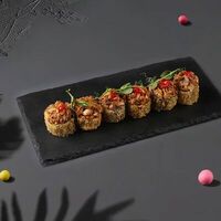 Темпура ролл с лососем терияки в Gorilla