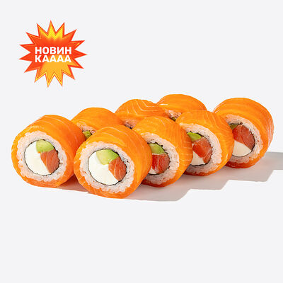 Филадельфия с лососем Big в Много лосося по цене 1530 ₽