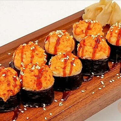 Запеченный острый с креветкой в SUSHIPIZZAWOK по цене 615 ₽