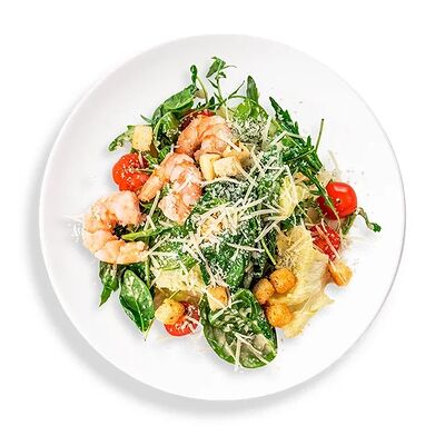 Цезарь с креветками в Marketplace по цене 349 ₽