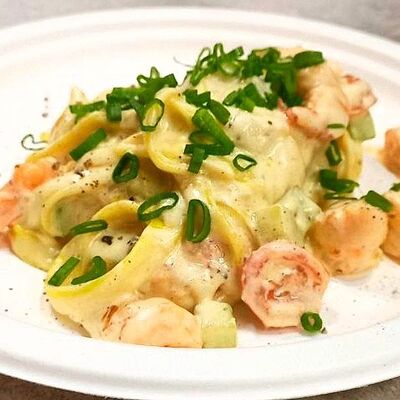 Тальятелле с креветками в Bamboo по цене 770 ₽