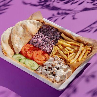 На тарелке фри с говядиной в Вертимский по цене 744 ₽