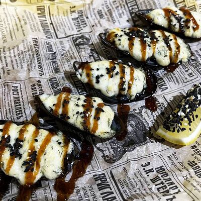 Мидии в чесночном соусе в НИРВАНА Арт бар по цене 650 ₽