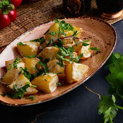 Картофель жареный в сливках в Мясье House по цене 445 ₽