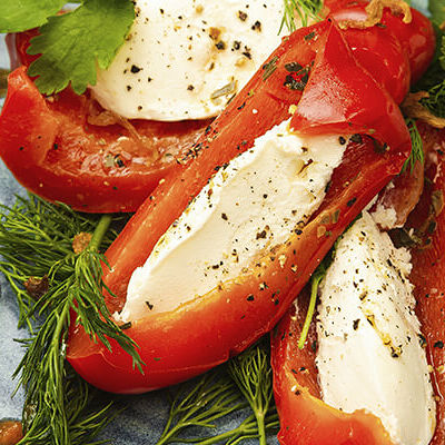 Печёный перец со сливочным сыром в Курагадиван по цене 245