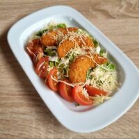 Салат Цезарь с креветками в LOGINOV