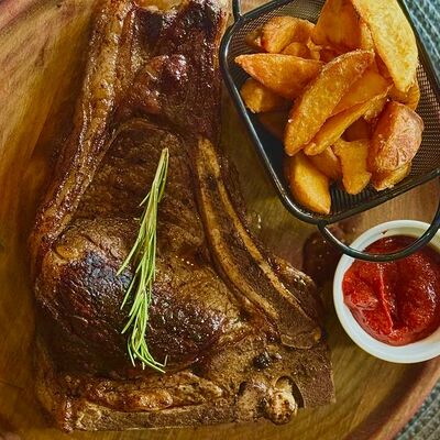 Стейк Кавказский Halal в ИЗ ПОД НОЖАХаляль! по цене 1200 ₽