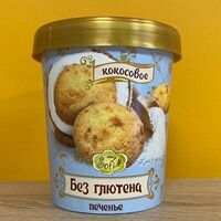 Печенье без глютена с кокосом в стаканчике в Caramel coffee