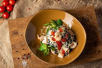 Спагетти Негро с лососем доставка в Еда Да по цене 990 ₽