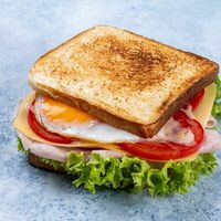 Сэндвич с ветчиной и сыром в Seabus