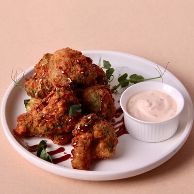 Брокколи в хрустящей панировке в Папи бар по цене 560 ₽