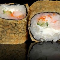 Горячий ролл с креветкой в Пусан