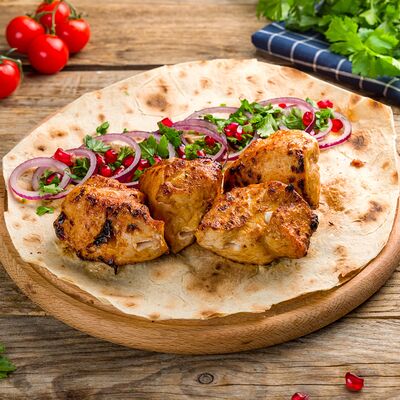 Шашлык из курицы в Шашлык и Шаурма на районе по цене 520 ₽