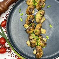 Шампиньоны на гриле в Марбелья