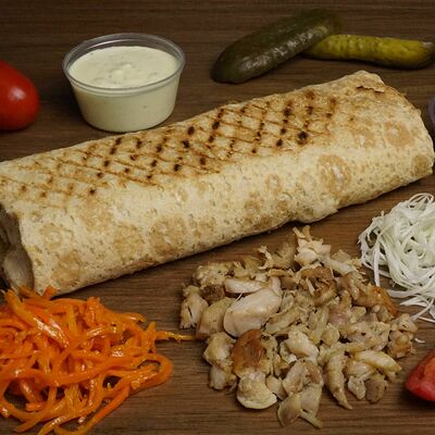 Шаверма по-корейски в GRILL & SUSHIMASTER - ГРИЛЬ и СУШИ МАСТЕР по цене 189