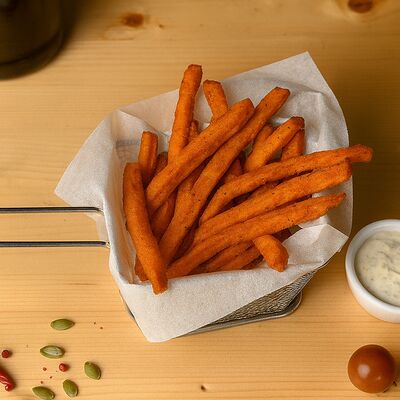 Картофель Батат фри с Блю Чиз в Пицца & Суши baba Napoli по цене 849 ₽