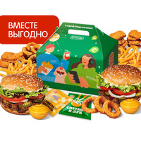 Пати Бокс х СберСпасибо Дуэт в Бургер Кинг