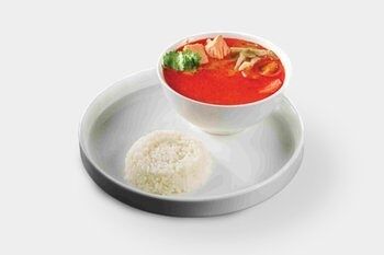 Суп Том Ям с лососем в Панда Маркет по цене 689 ₽