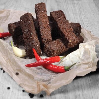 Гренки чесночные с соусом Тартар в Бургерная №1 по цене 200 ₽