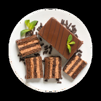 Пирожное Прага от шеф-кондитера Ав в Азбука Вкуса Экспресс Меню