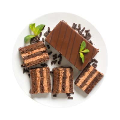 Пирожное Прага от шеф-кондитера Ав в Азбука Вкуса Экспресс Меню по цене 198 ₽