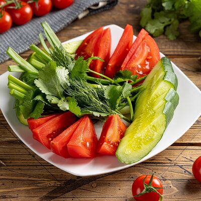 Овощная нарезка в Чайхана афган кебаб по цене 490 ₽