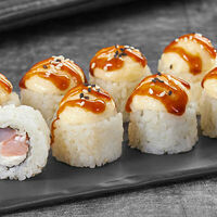 Ролл Пылкая креветка запеченный в Суши Мастер