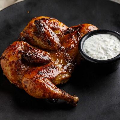 Цыпленок по-галльски с дзадзики в Кукумбер по цене 890