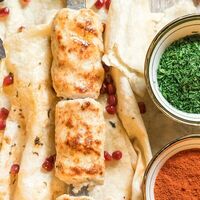 Люля-кебаб из курицы в Миндаль