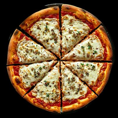 Пицца Четыре сыра в Вкуснопарк по цене 960 ₽