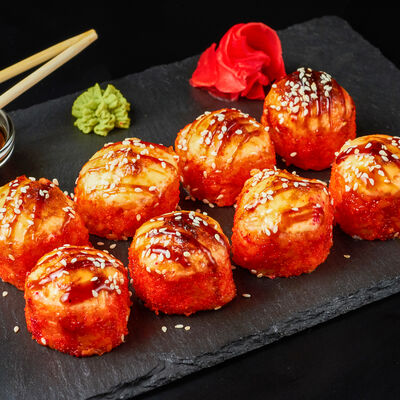 Запеченный ролл с креветкой в Суши Палки по цене 349 ₽