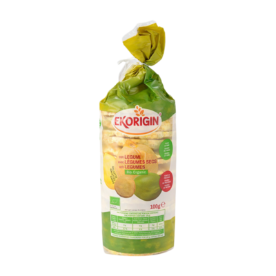 Хлебцы кукурузные legumes cakes с овощами, Ekorigin в Азбука Вкуса Экспресс Меню по цене 248 ₽