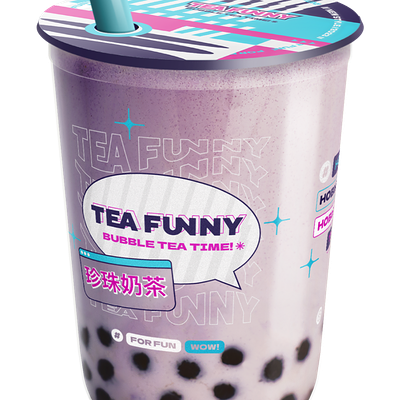 S Фанни таро с бабл-шариками в ассортименте в Tea funny Bubble tea по цене 499 ₽