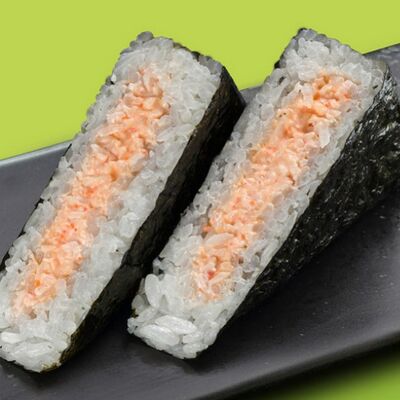 Онигири со снежным крабом в О! Суши по цене 350 ₽