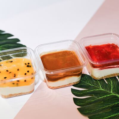 Сет из 3 чизкейков в Pokemania по цене 1339 ₽