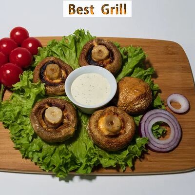 Шампиньоны на огне в BEST GRILL по цене 300 ₽