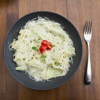 Мафальдини с курицей в Green Dog