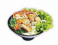 Сяке сарада в Токио